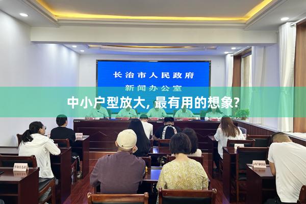 中小户型放大, 最有用的想象?
